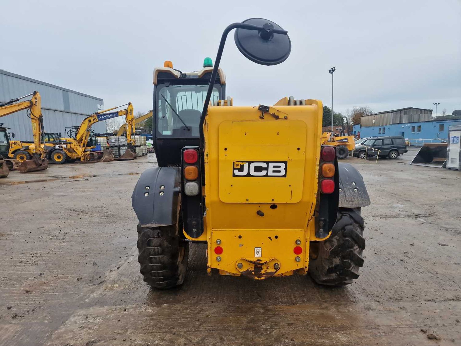 2015 JCB 540-140 Turbo Powershift Telehandler, Sway, Reverse Camera, WLI, Forks (EPA Compliant) - Image 4 of 48