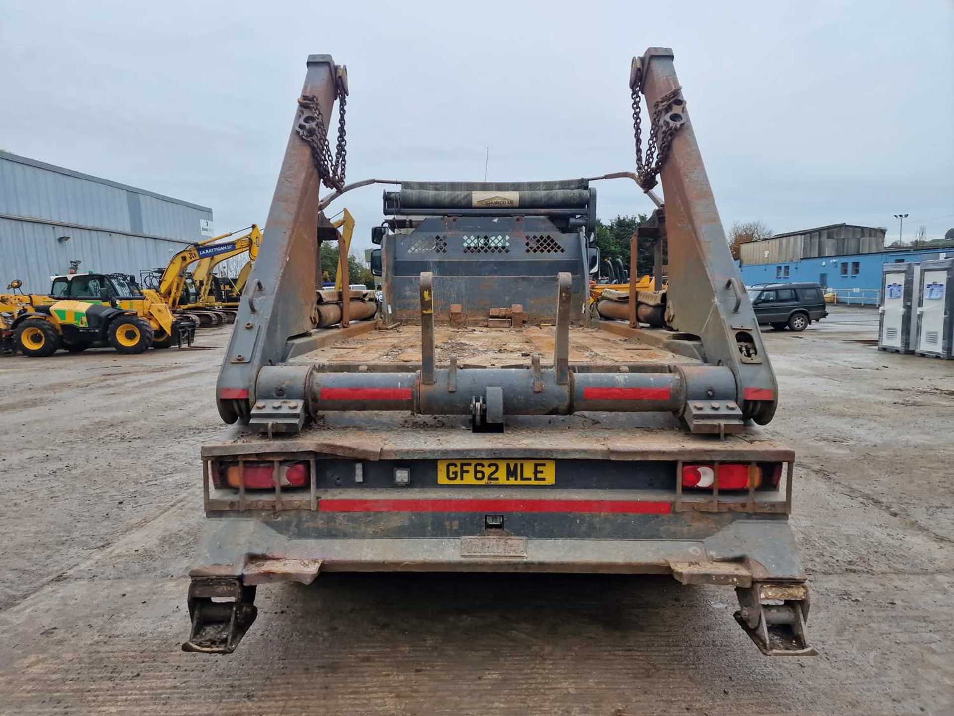 2012 Volvo FL 4x2 Skip Loader Lorry, Hyvalift Gear, Easy Sheet, WLI, Reverse Camera, Manual Gear Box - Image 5 of 46