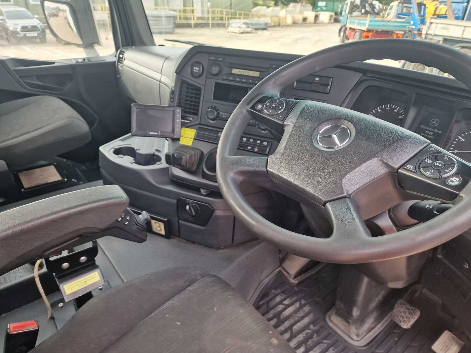 2017 Mercedes 8x4 Hook Loader Lorry, Multilift Equipment, Easy Sheet, Reverse Camera, A/C (Reg. Docs - Image 67 of 72