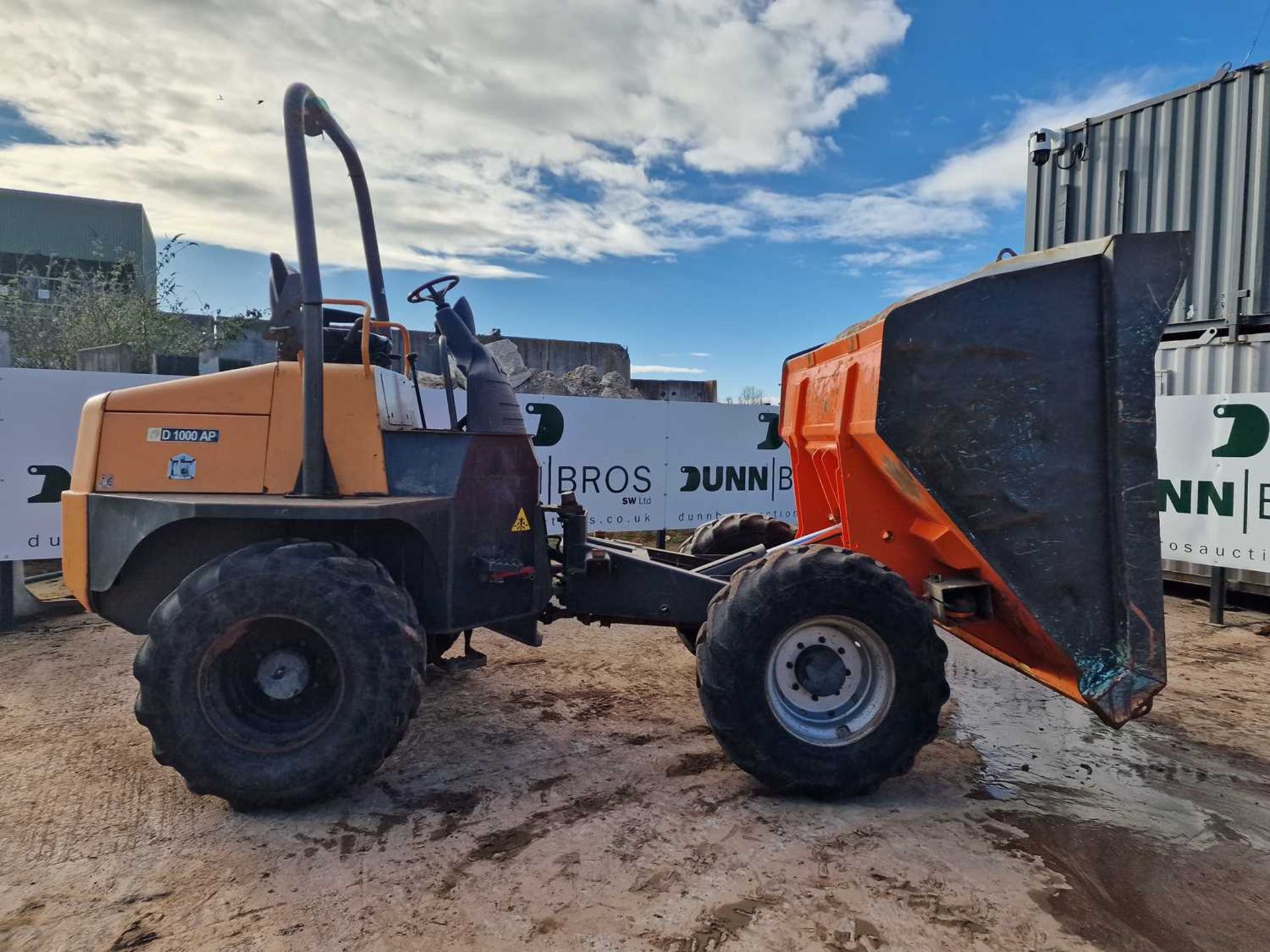 2013 Ausa D1000 AP 10 Ton Dumper, Folding Roll Bar - Image 7 of 22