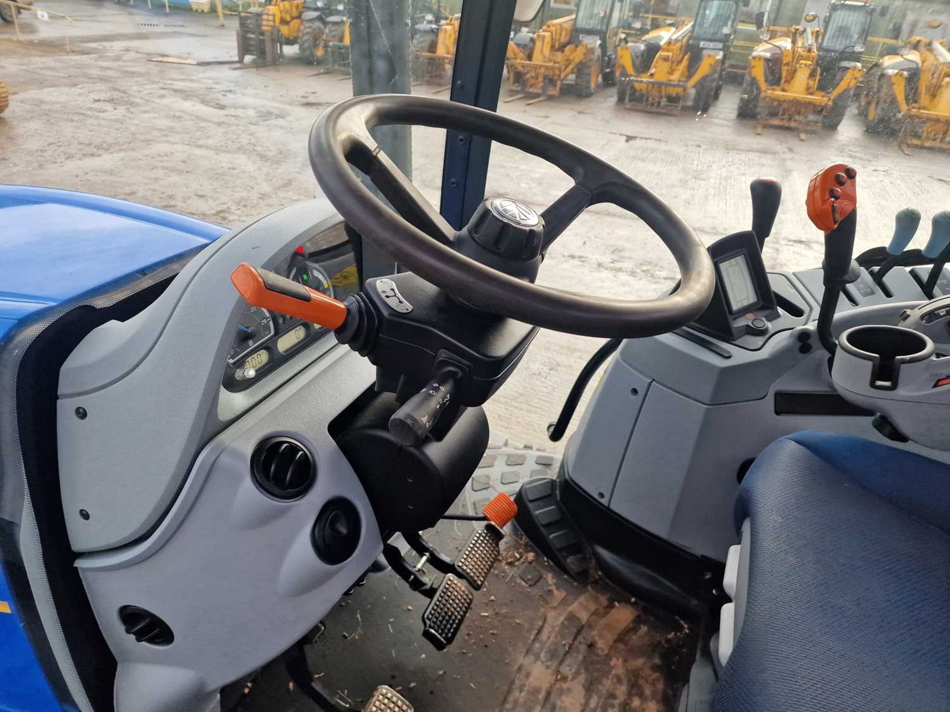 2019 New Holland T6.180 4WD Tractor, Cab Suspension, 3 Spool Valves, Push Out Hitch, A/C - Image 23 of 28