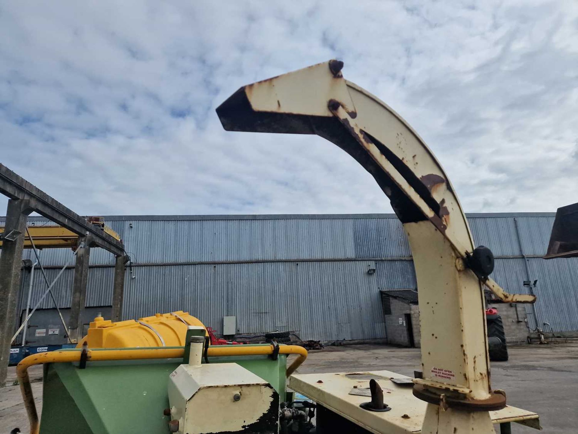 2007 Pezzola PZ150 Single Axle Wood Chipper, Lombardini Engine - Image 10 of 15