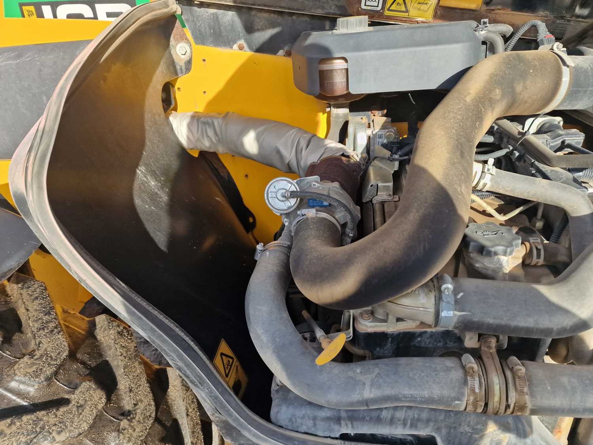 2016 JCB 535-95 Turbo Powershift Telehandler, Reverse Camera, WLI, Forks (EPA Compliant) - Image 11 of 25