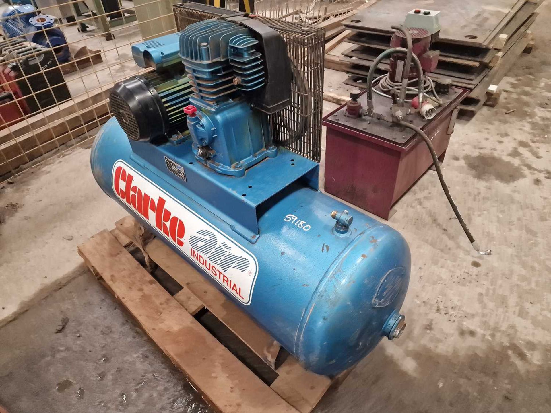 2006 Clarke Air 400Volt Garage Compressor