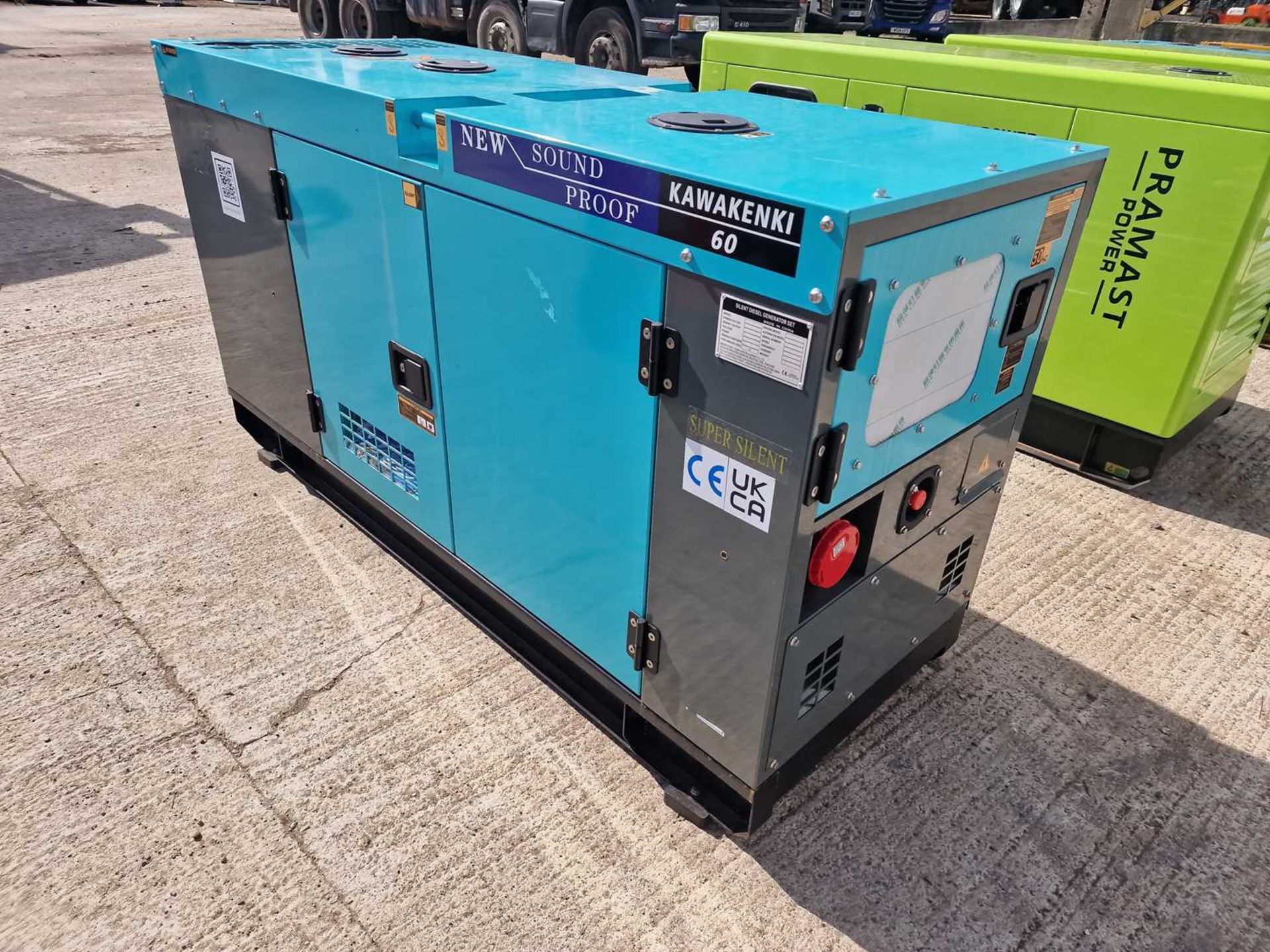 Kawakenki KK60-III-SSS 60KvA Generator - Image 16 of 24