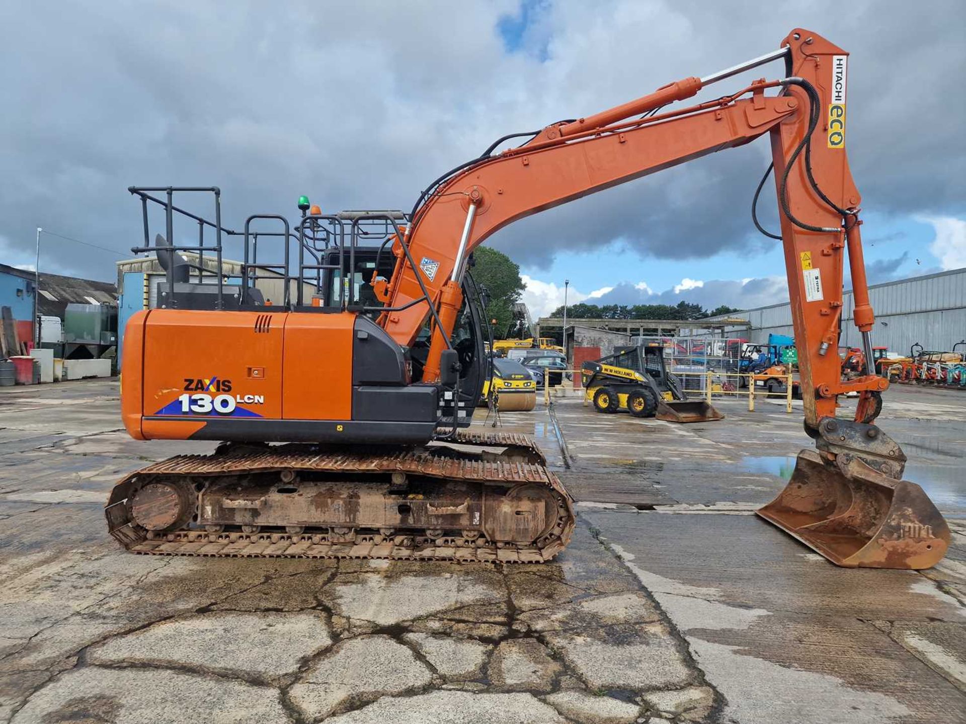 2020 Hitachi ZX130LCN-6, 700mm Steel Tracks, CV, Hill Hydraulic QH, Piped, Reverse & Blind Spot Came - Image 6 of 78