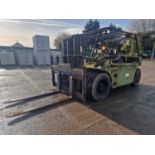 1976 Henley Hercules 12 Ton Diesel Forklift, 3 Stage Free Lift Mast, Side Shift, Forks