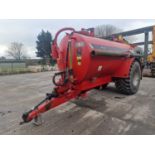 2012 Hi Spec VT 2500 Gallon Single Axle PTO Driven Slurry Tanker, Sprung Draw Bar, Top Fill