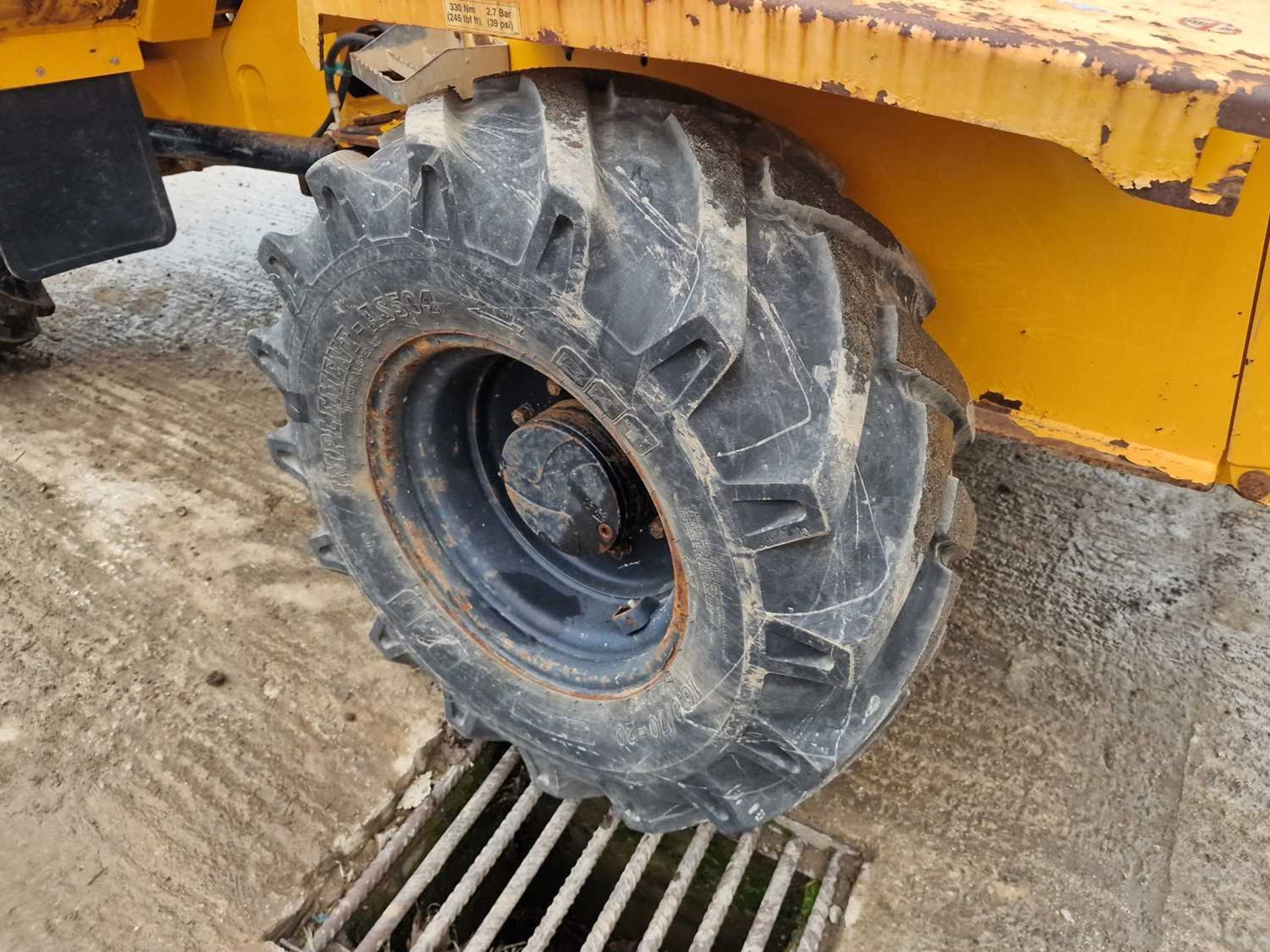 2014 Thwaites 6 Ton Dumper, Roll Bar - Image 56 of 66