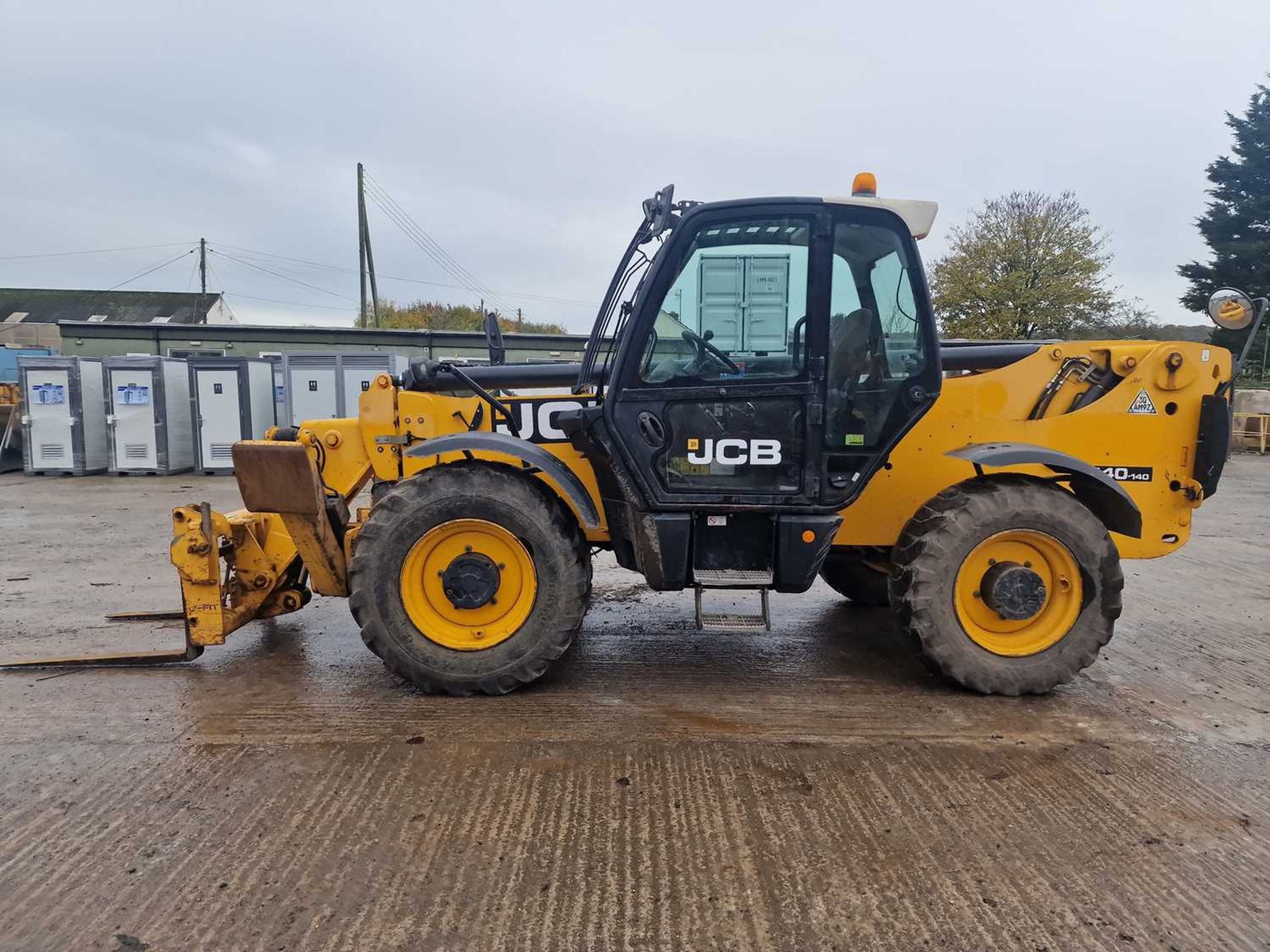 2015 JCB 540-140 Turbo Powershift Telehandler, Sway, Reverse Camera, WLI, Forks (EPA Compliant) - Image 26 of 48