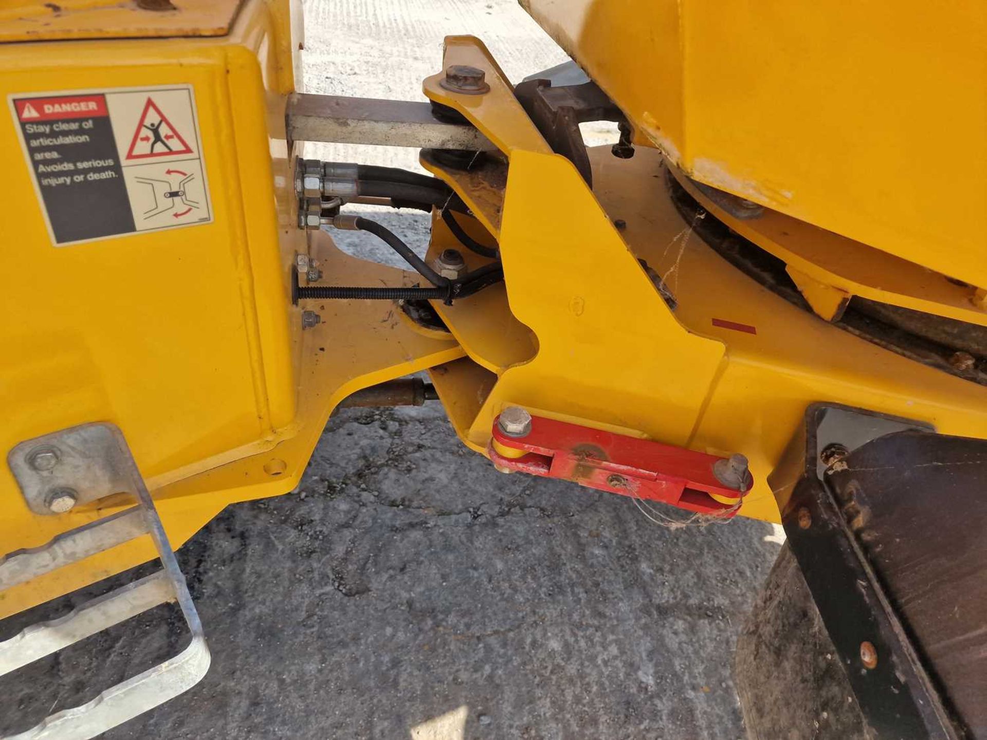 2019 Thwaites 3 Ton Swivel Skip Dumper, Roll Bar - Image 12 of 48