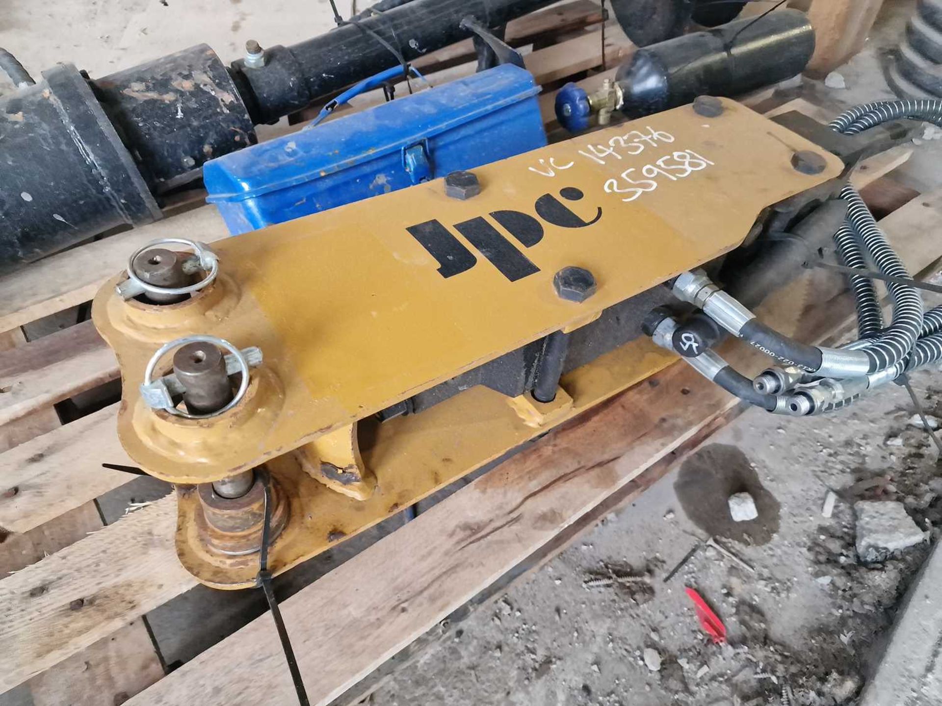 JPC Hydraulic Breaker & Auger to suit Mini Excavator - Image 5 of 7