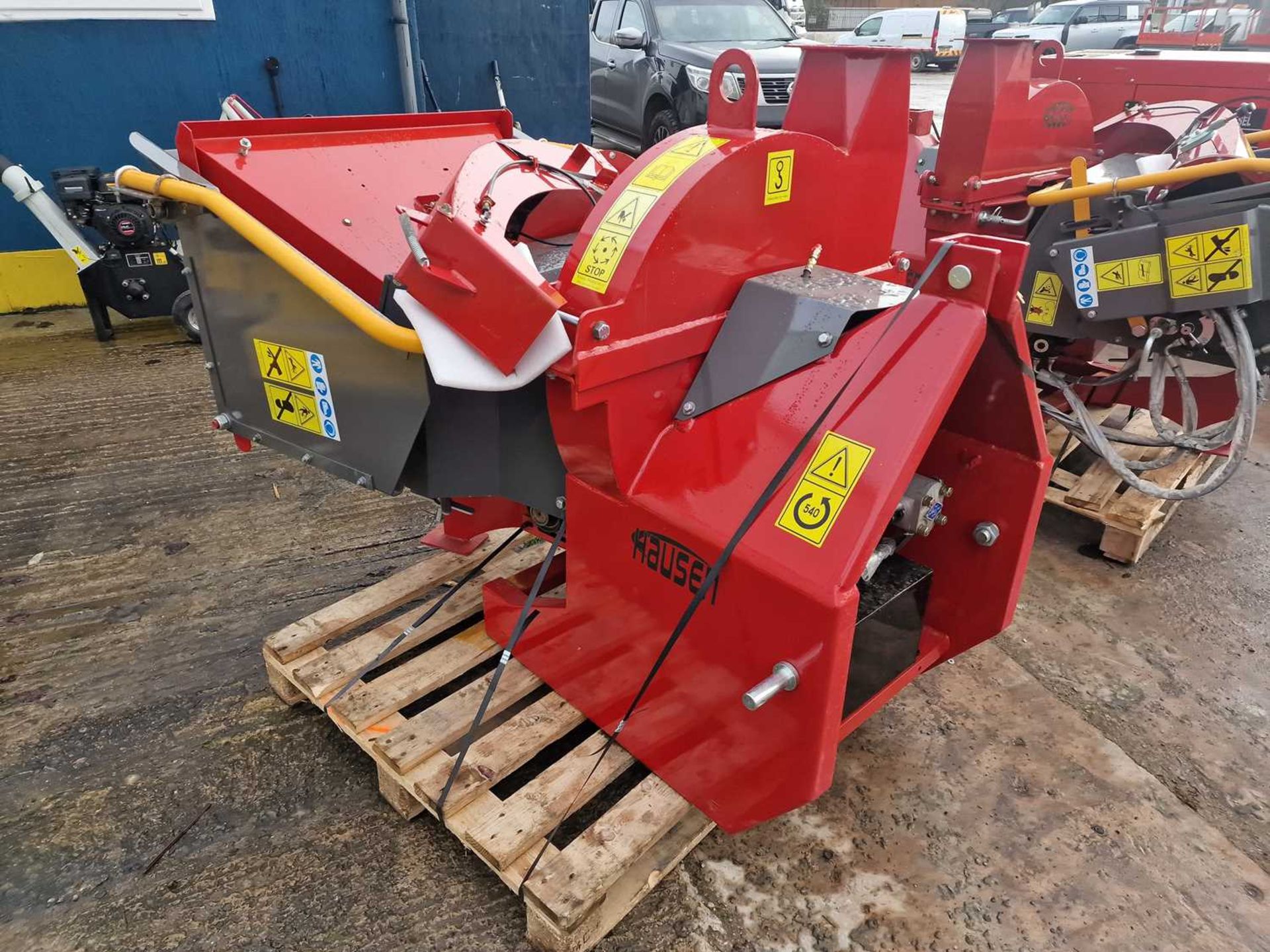 2022 Unused Hausen PTO Wood Chipper, 7" Hydraulic Feed Rollers - Image 4 of 9