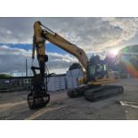 2006 Komatsu PC210LC-8, 700mm Steel Tracks, CV, Miller Hydraulic QH, Piped, Aux. Piping,  A/C (Grab 