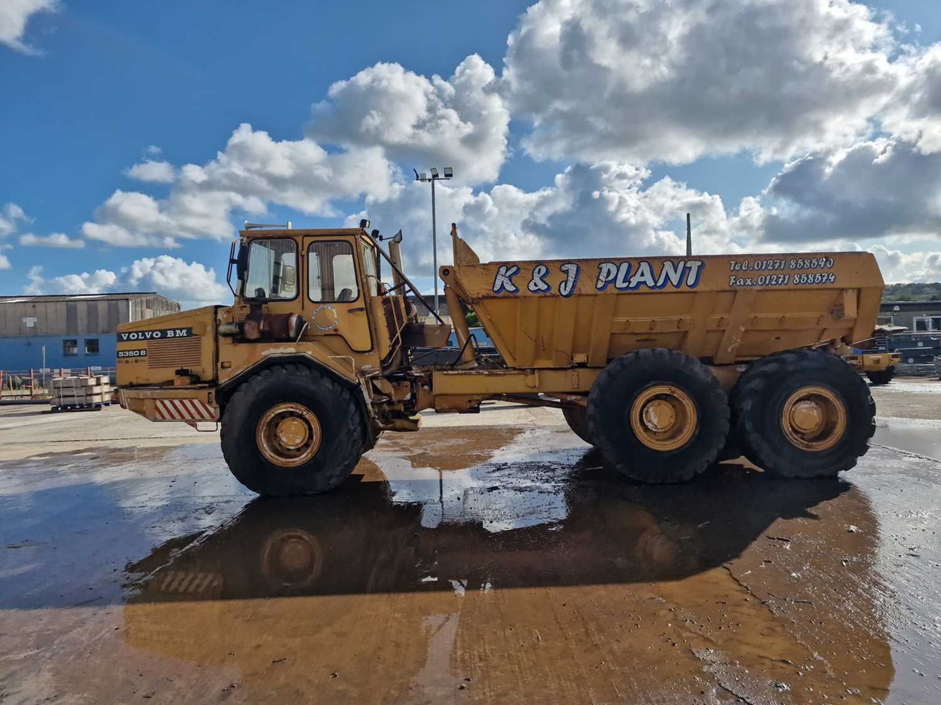 1984 Volvo BM5350B 6x6 Articulated Dumptruck, Tail Gate - Image 2 of 46