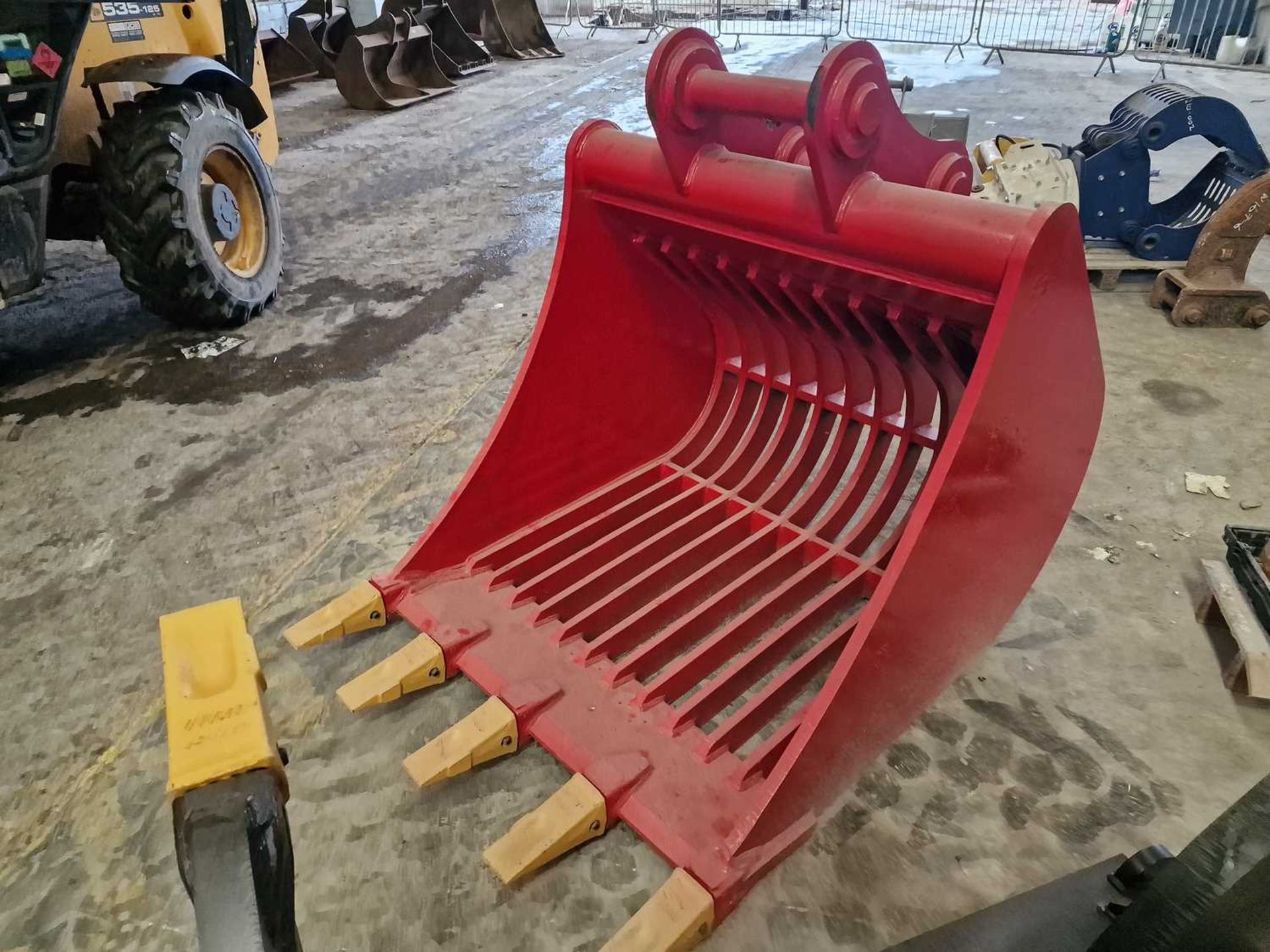 Unused 48" Skeleton Bucket 80mm Pin to suit 20 Ton Excavator