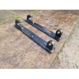 Unused Brackets to suit JCB Q-Fit (Pair of)