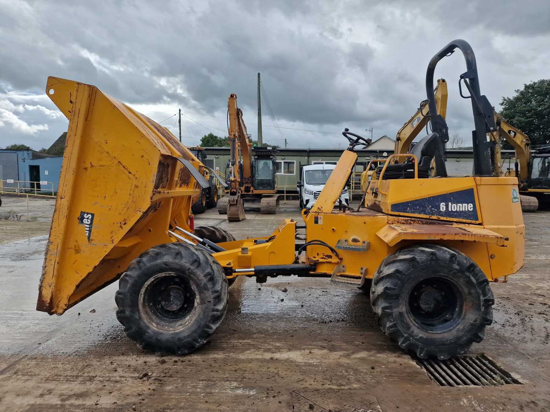 2014 Thwaites 6 Ton Dumper, Roll Bar - Image 2 of 66