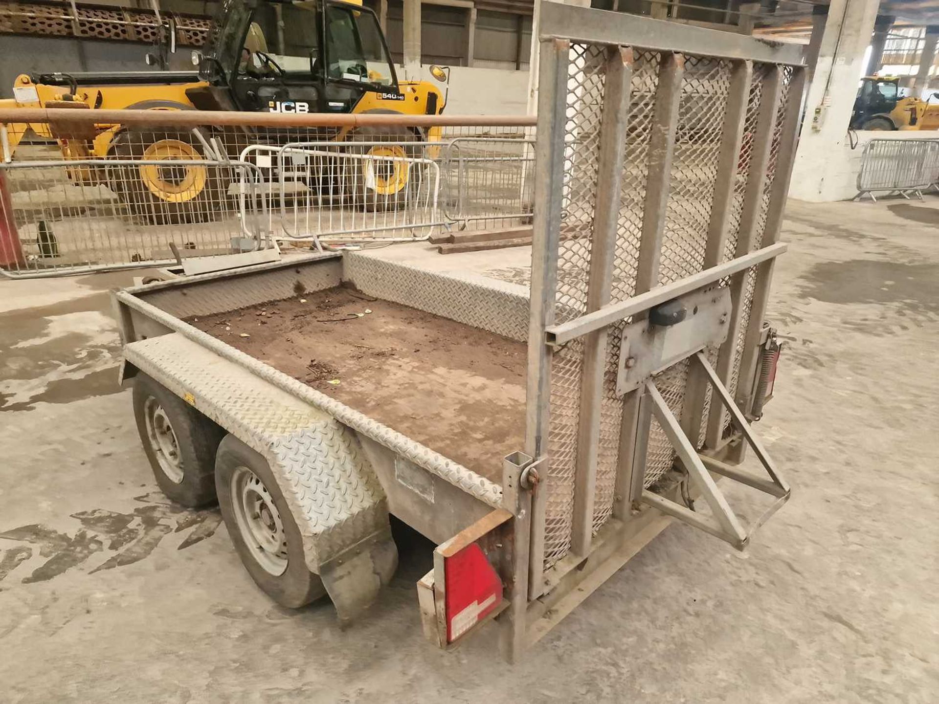 Indespension 2.7 Ton Twin Axle Plant Trailer, Ramp - Image 2 of 10