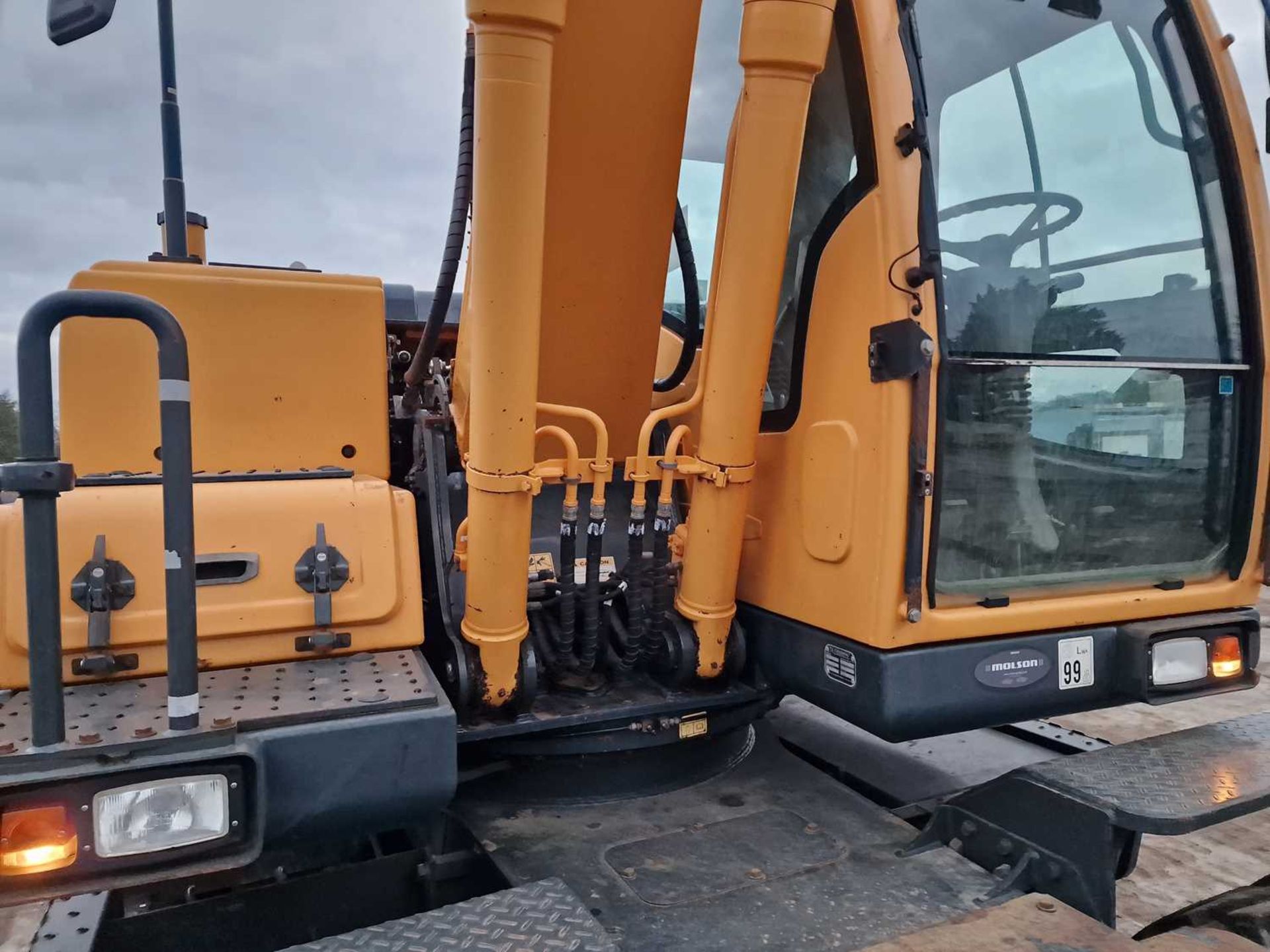 2013 Hyundai R140W-9 Wheeled Excavator, Blade, CV, Geith Hydraulic QH, Piped, Aux. Piping, Reverse C - Image 48 of 68