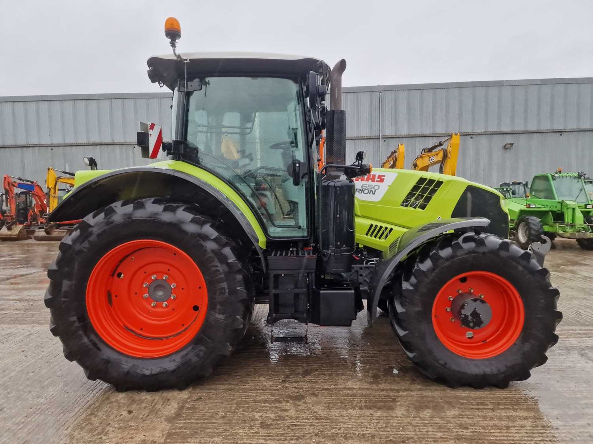 2018 Claas Arion 650 CI5+ 4WD Tractor, Front Linkage, Front Suspension, Cab Suspension, Air Brakes,  - Image 35 of 87