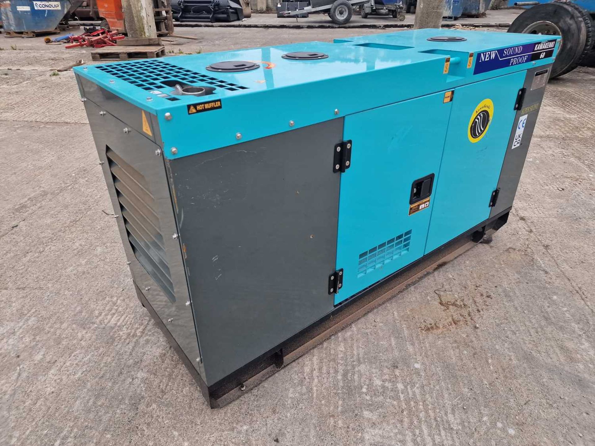 Unused 2023 Kawakenki KK60-III-SSS 60KvA Generator - Image 15 of 24