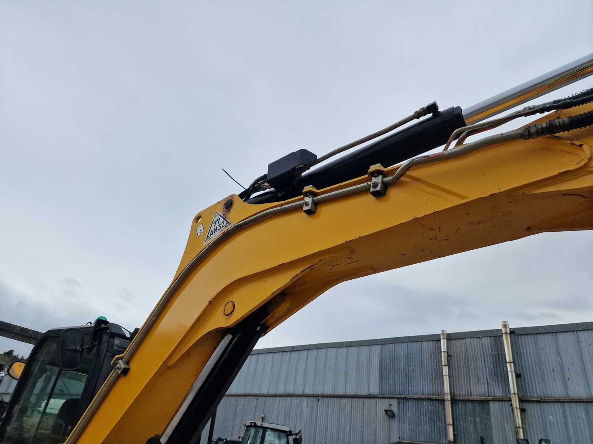 2015 JCB 85Z-1 ECO Rubber Tracks, Blade, Offset, CV, JCB Hydraulic QH, Piped, Aux. Piping, 60" Bucke - Image 53 of 80