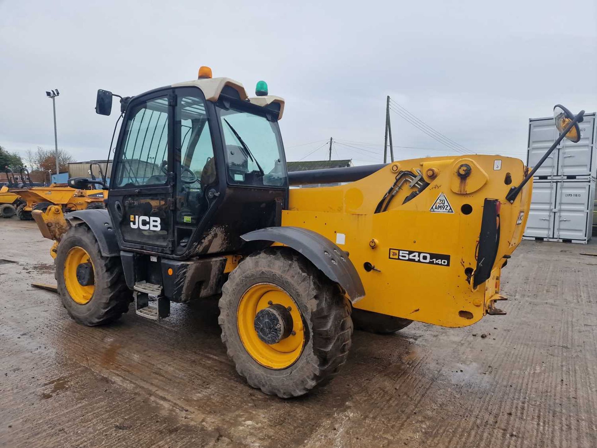 2015 JCB 540-140 Turbo Powershift Telehandler, Sway, Reverse Camera, WLI, Forks (EPA Compliant) - Image 3 of 48