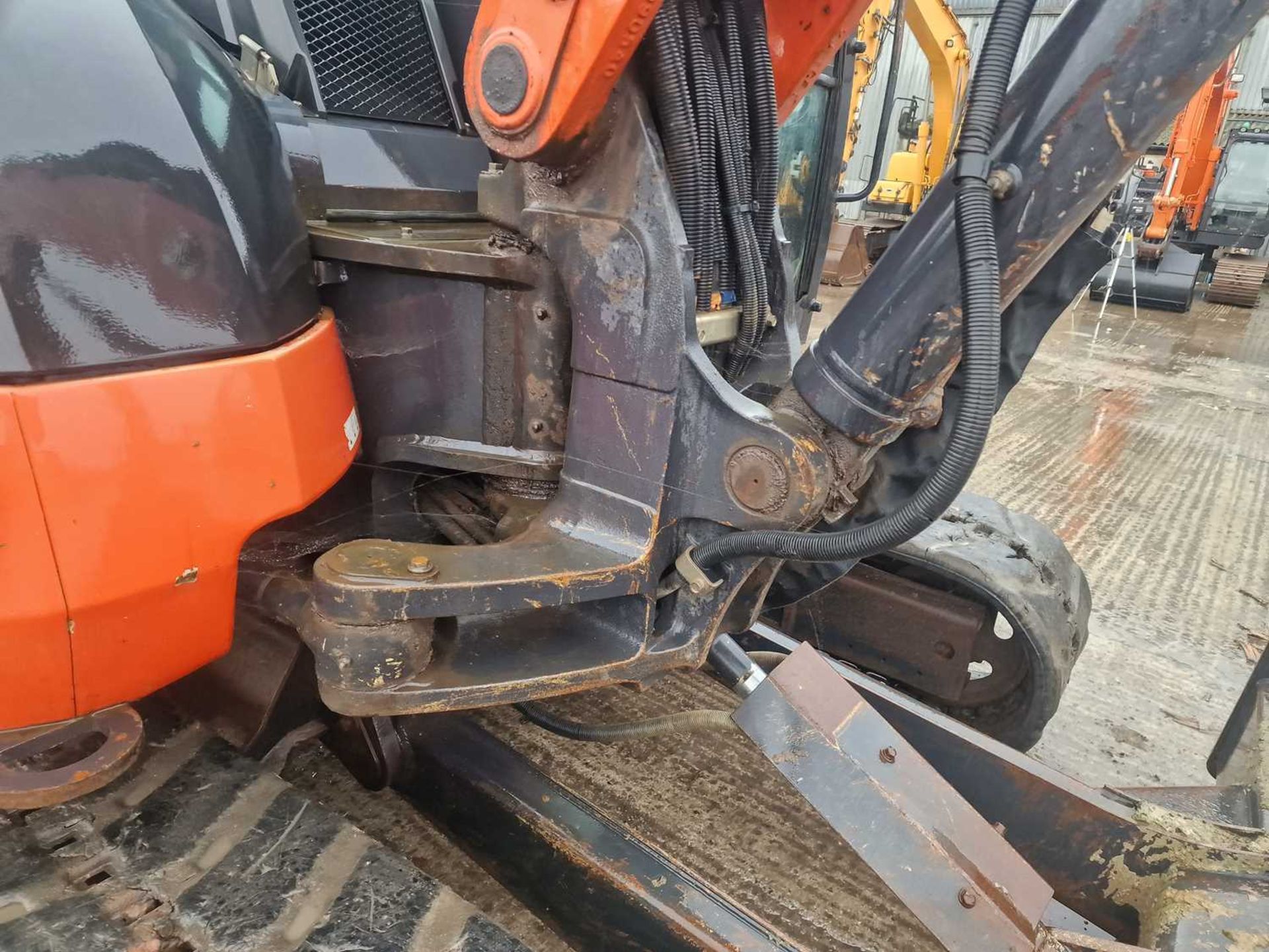 2017 Kubota KX080-4 Rubber Tracks, Offset, CV, Geith Hydraulic QH, Piped, Aux. Piping, A/C, 36" Buck - Image 50 of 108