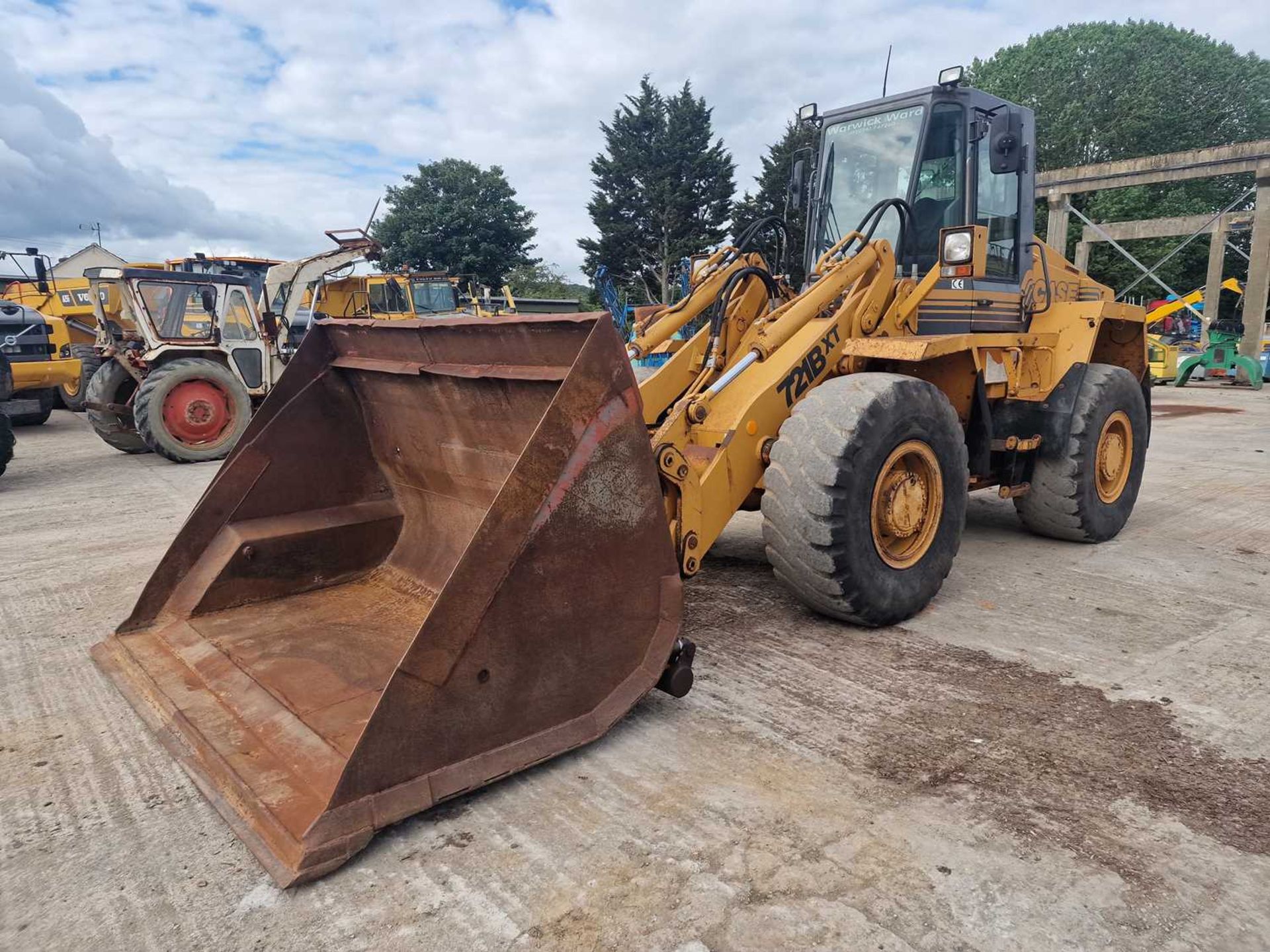 1997 Case 721B Wheeled Loader, Hi Tip Bucket, QH, A/C