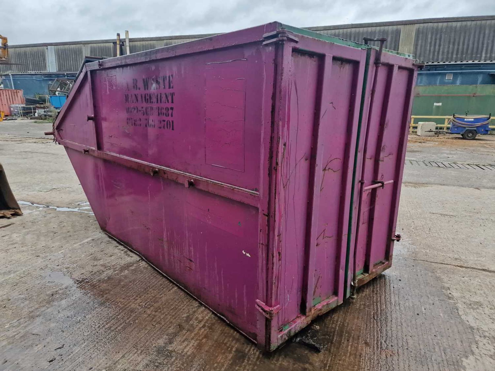 16 Yard Enclosed Skip to suit Skip Loader Lorry - Image 3 of 5