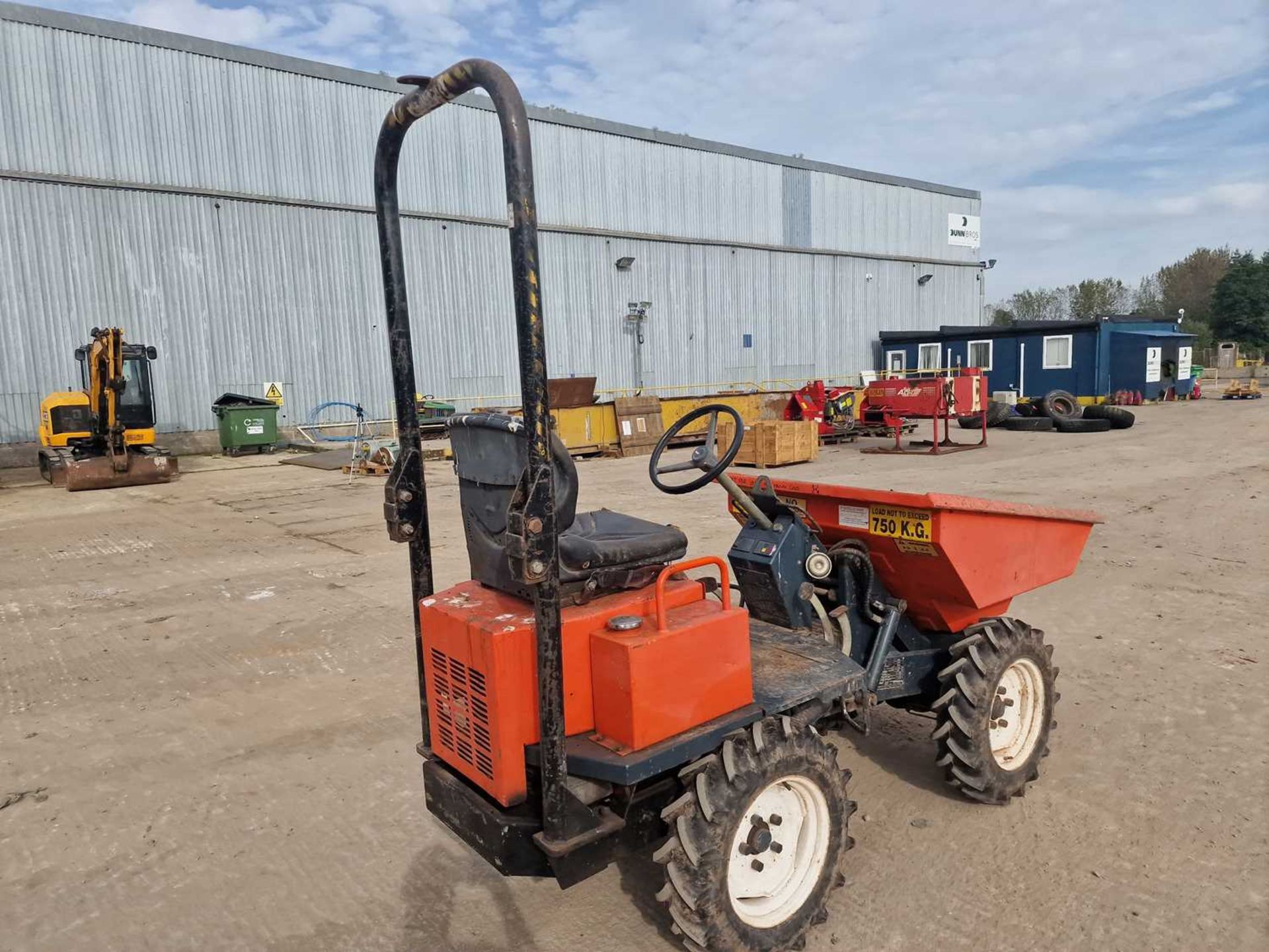 1998 Pel-Job ED750 750Kg High Tip Dumper, Roll Bar - Image 6 of 24