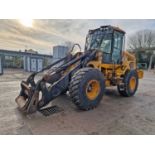 JCB 437 Wheeled Loader, High Lift Boom, QH, Reverse Camera, A/C