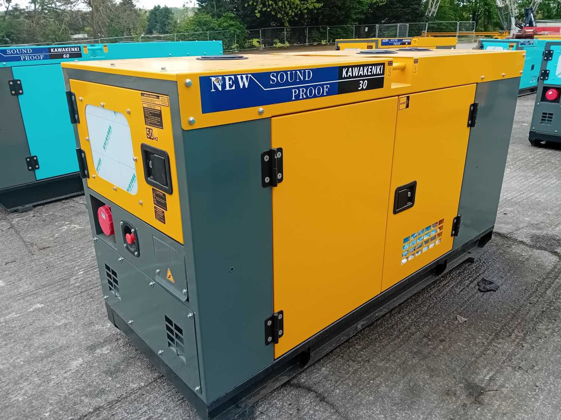 Unused 2023 Kawakenki KK30-III-SSS 30KvA Generator