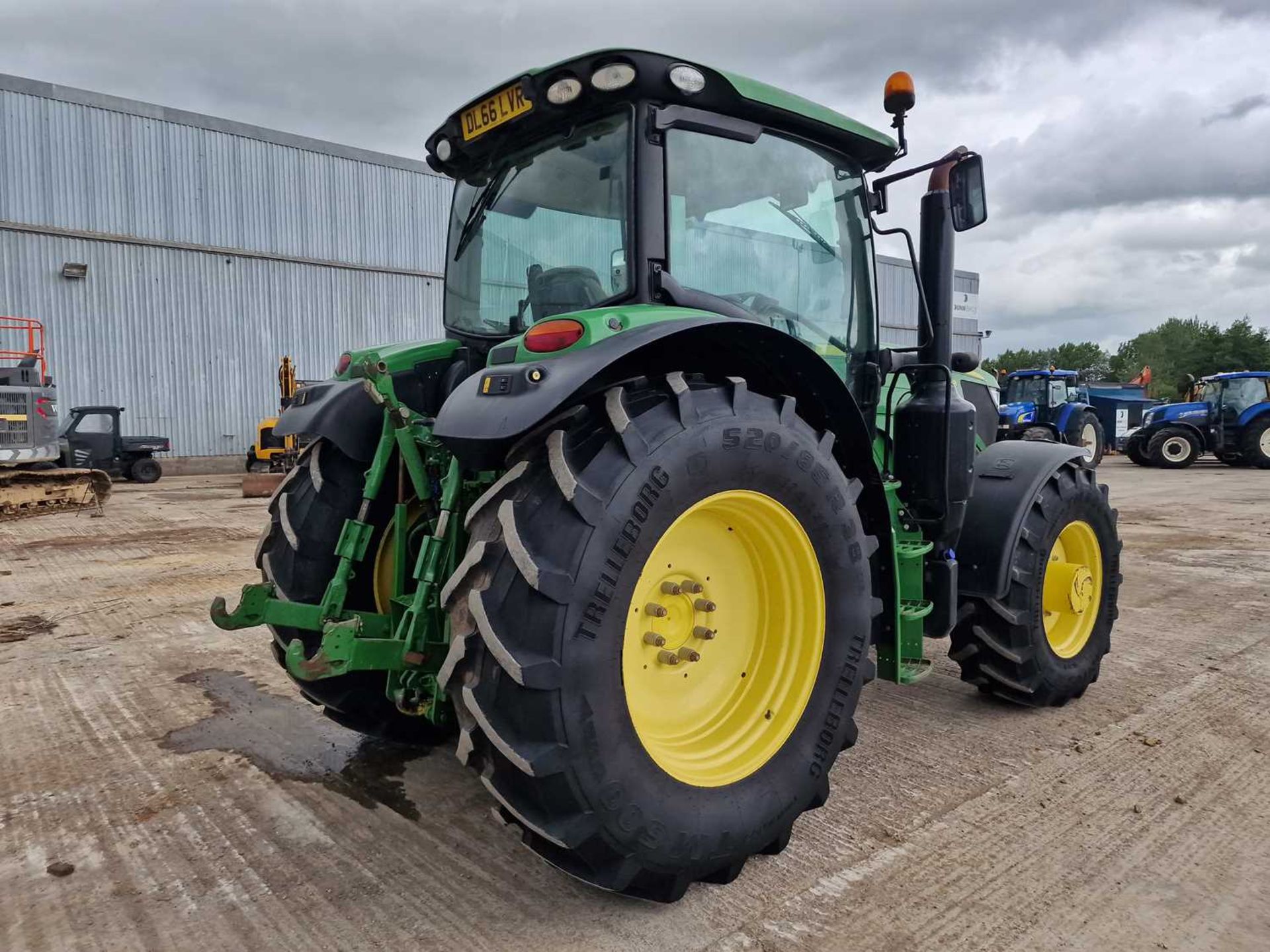 2016 John Deere 6145R Auto Quad, 4WD Tractor, 50k, TLS, Cab Suspension, Air Brakes, 3 Spool Valves,  - Image 5 of 25