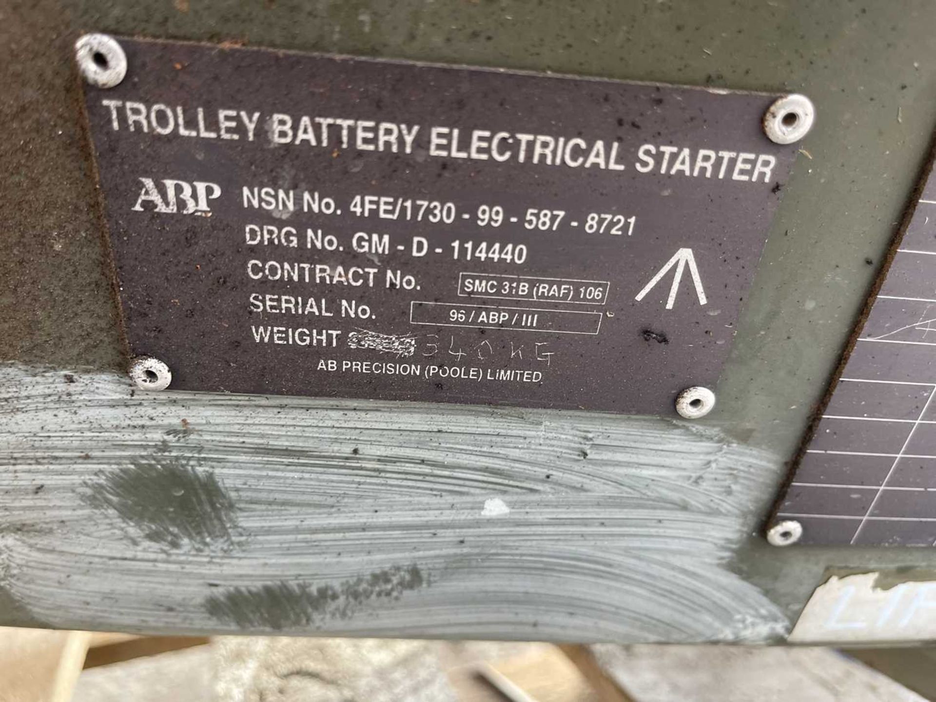 Trolley Battery Electrical Starter - Image 8 of 8