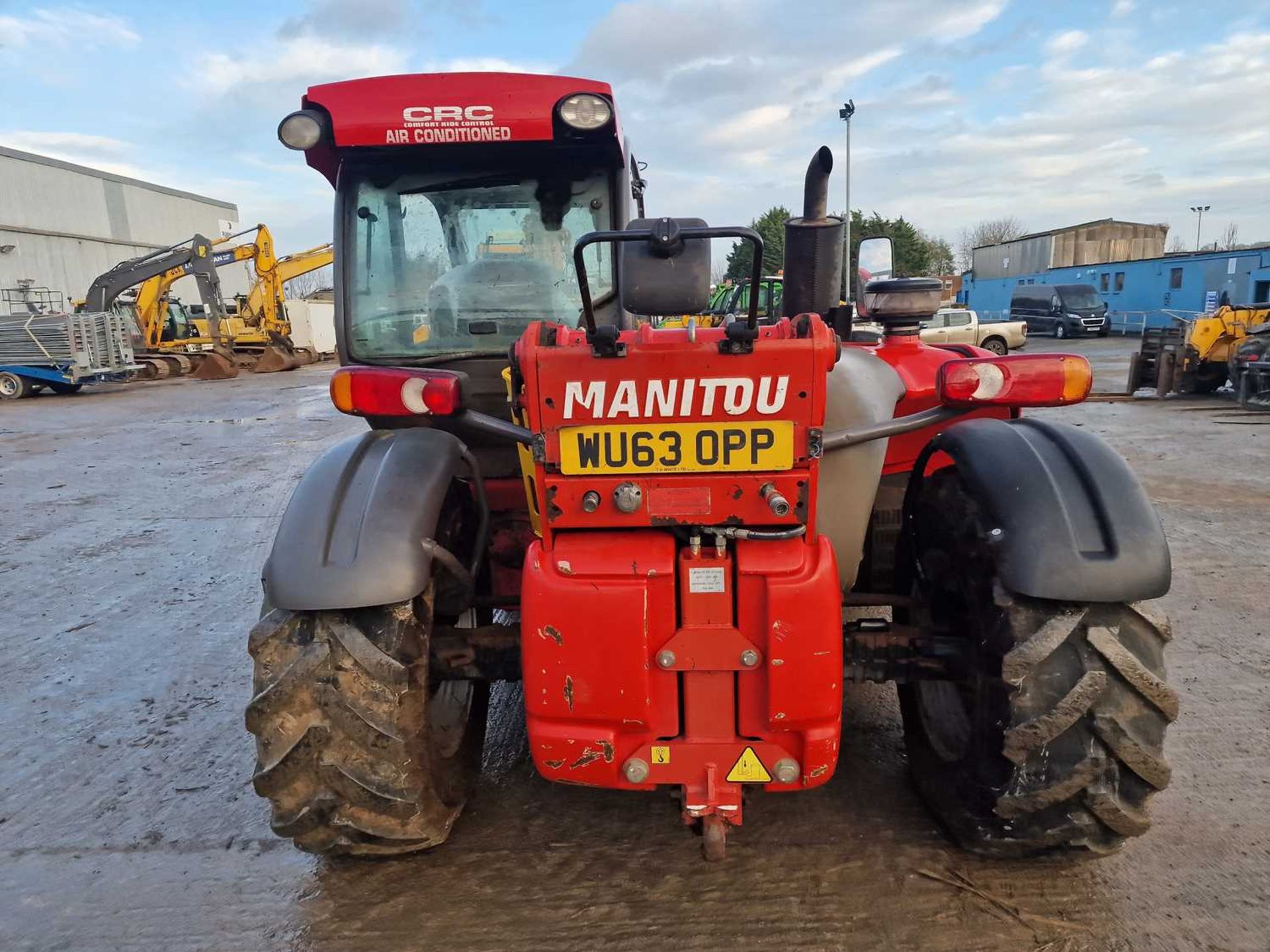 2013 Manitou MLT634-120LSU, Powershift Telehandler, Joystick Controls, PUH, Pin & Cone Head Stock, W - Image 4 of 22