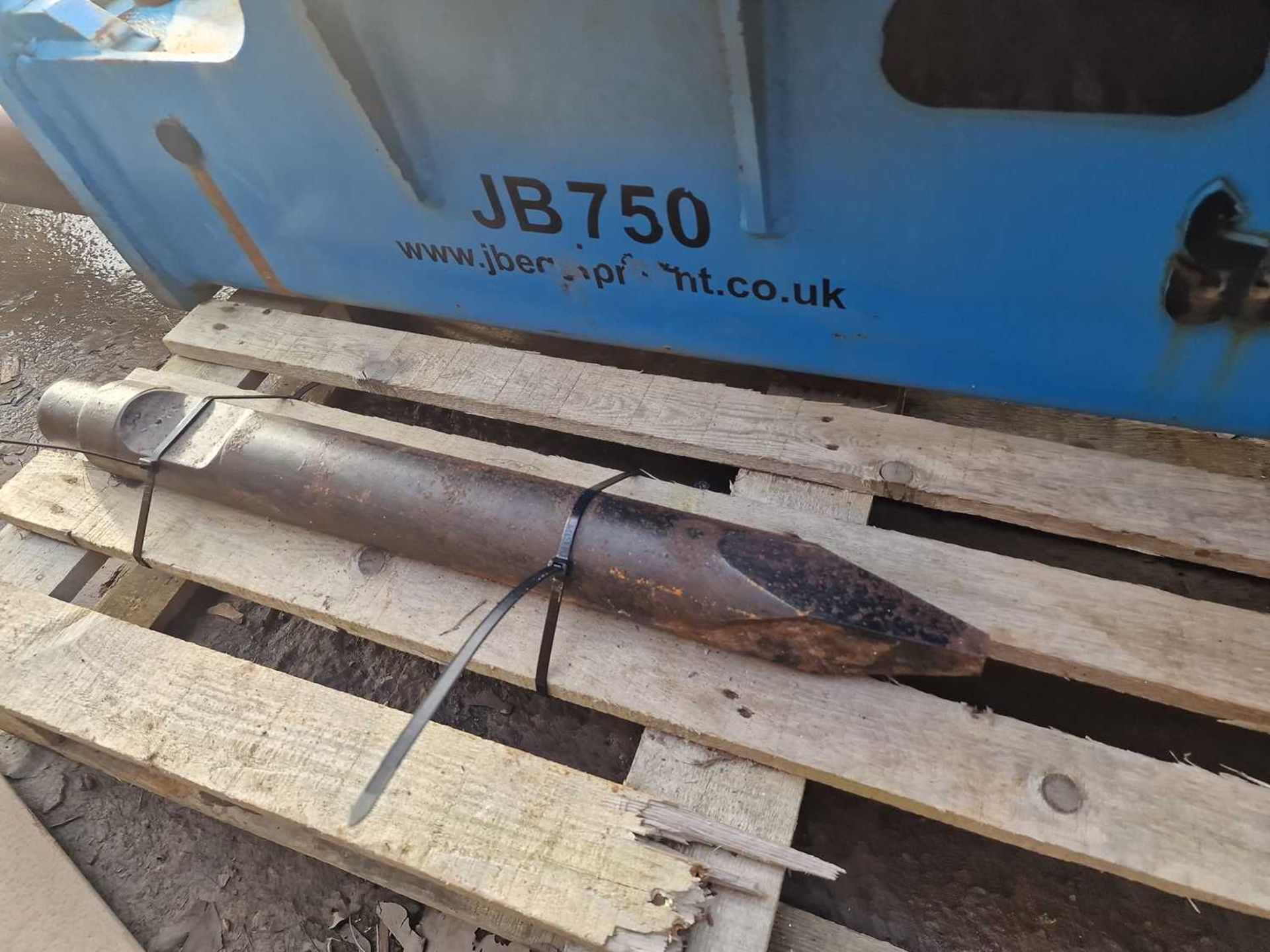 2021 JB Equipment JB750 Hydraulic Breaker 50mm Pin to suit 6-8 Ton Excavator, Spare Pin - Image 6 of 10