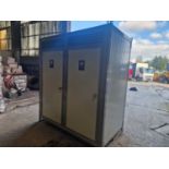 Unused Double Toilet Block, with Sink, 240Volt (215cm x 123cm x 247cm)