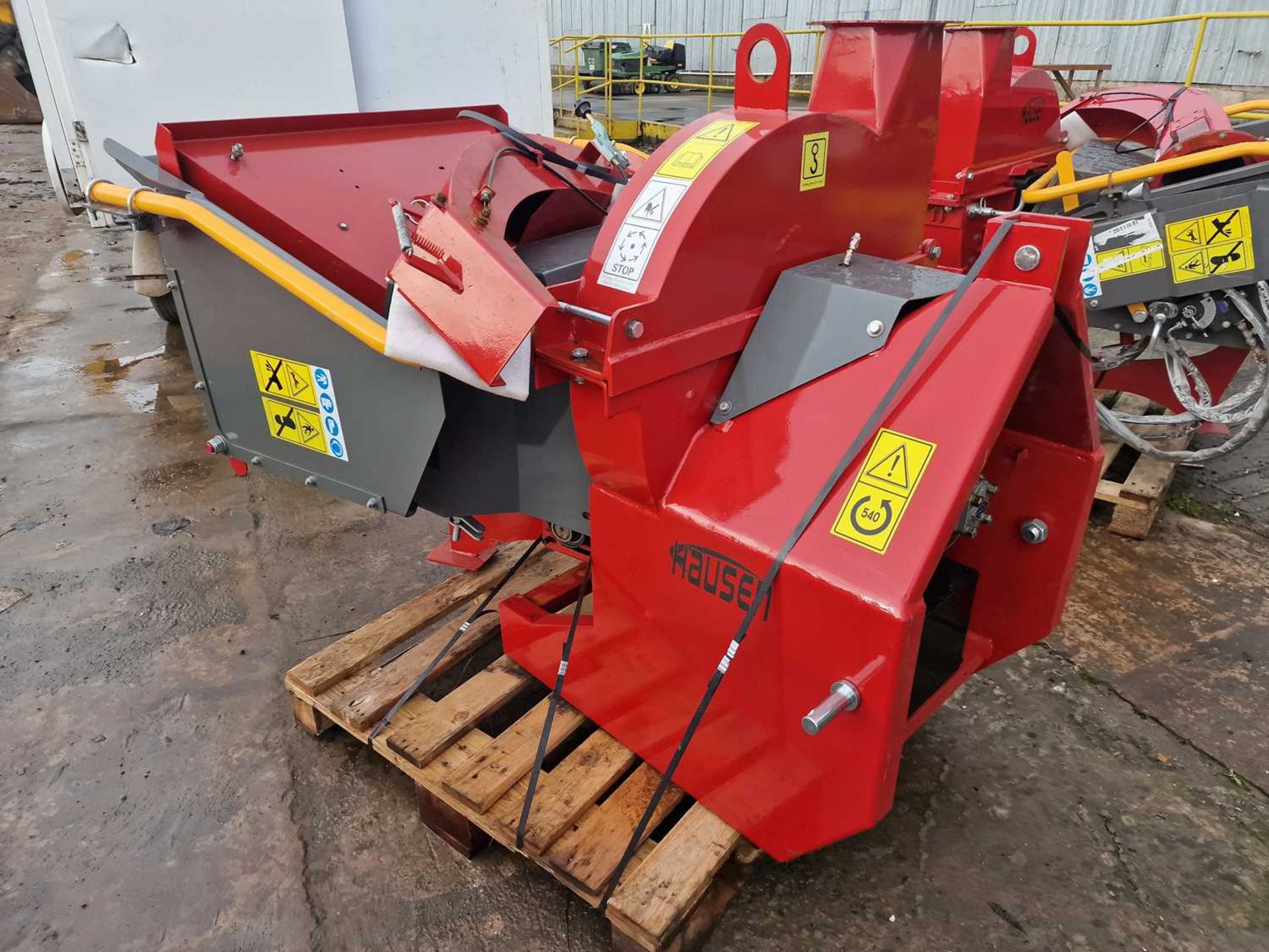 2022 Unused Hausen BX72R PTO Wood Chipper, 7" Hydraulic Feed Rollers - Image 4 of 8