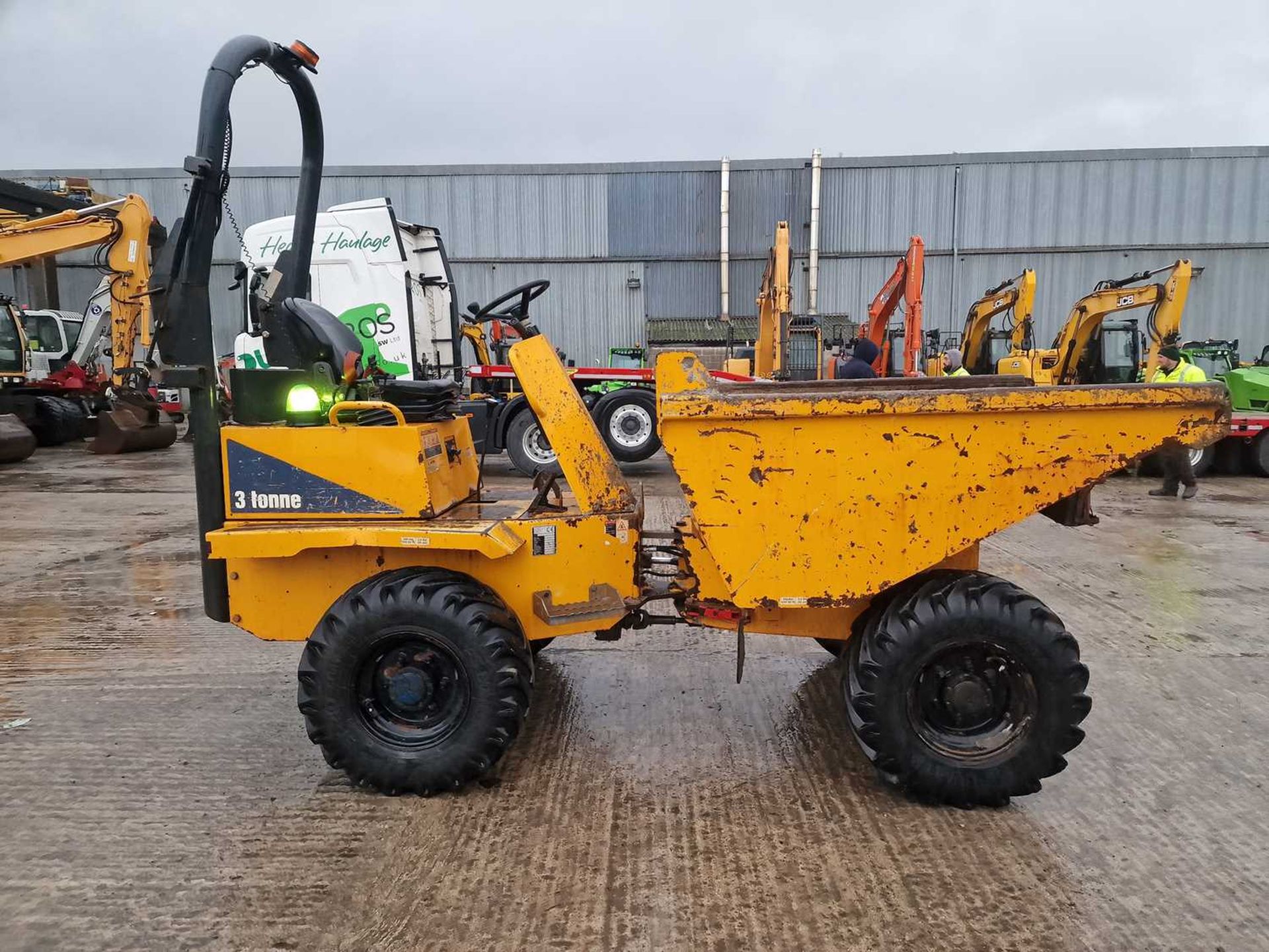 2015 Thwaites 3 Ton Dumper, Roll Bar - Image 6 of 23