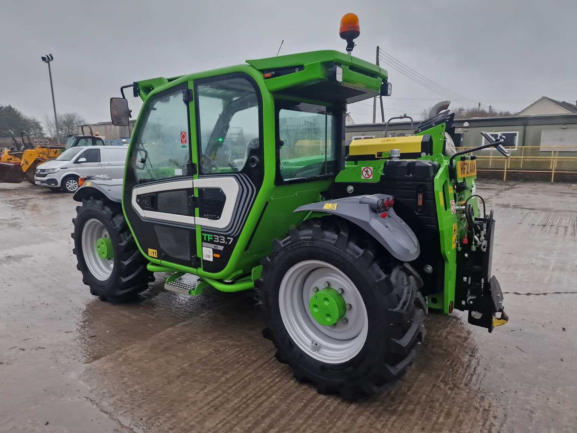 2021 Merlo TF33.7-115 Turbo Framer Telehandler, Joystick Controls, Boom Suspension, PUH, QH, WLI, A/ - Image 3 of 24