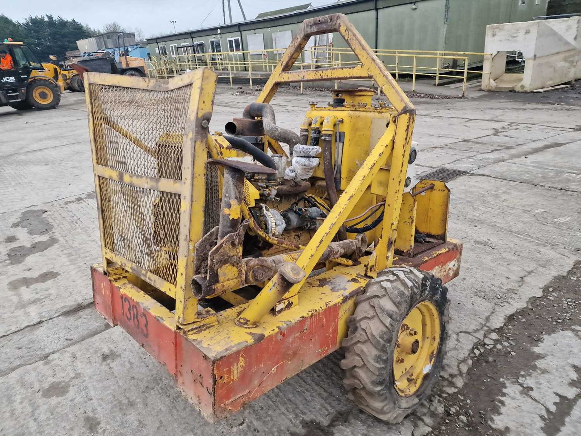 Varisco J100 Single Axle 4" Water Pump, Perkins Engine - Image 3 of 12