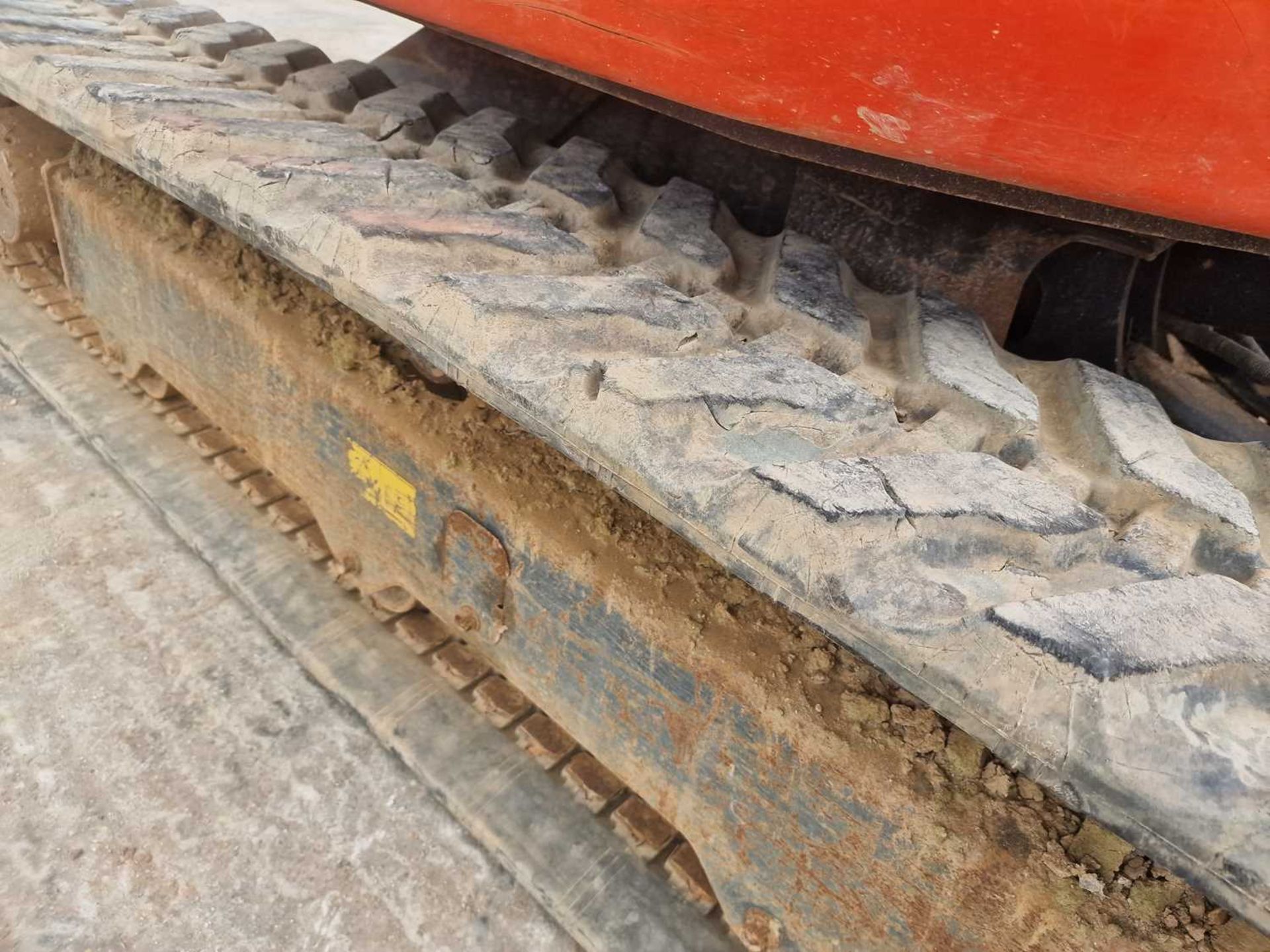 2016 Kubota U27-4 Rubber Tracks, Blade, Offset, Strickland Manual QH, Piped, 48", 24", 18" Bucket - Image 53 of 70