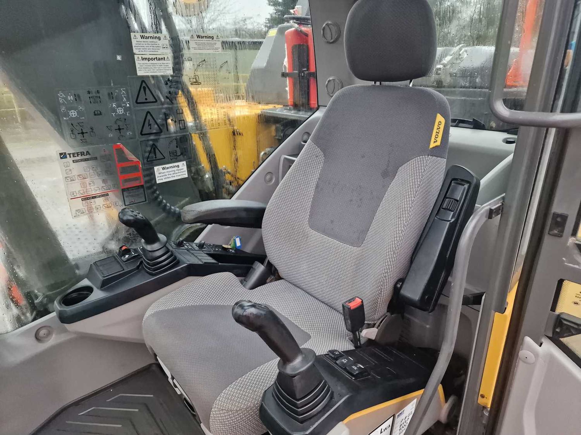 2018 Volvo EC140EL, 700mm Steel Tracks, CV, Hill Hydraulic QH, Piped, Reverse & Blind Spot Camera, A - Image 66 of 108