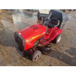 Rally 11Hp Petrol Ride on Lawnmower, Grass Collector, Briggs & Stratton Engine