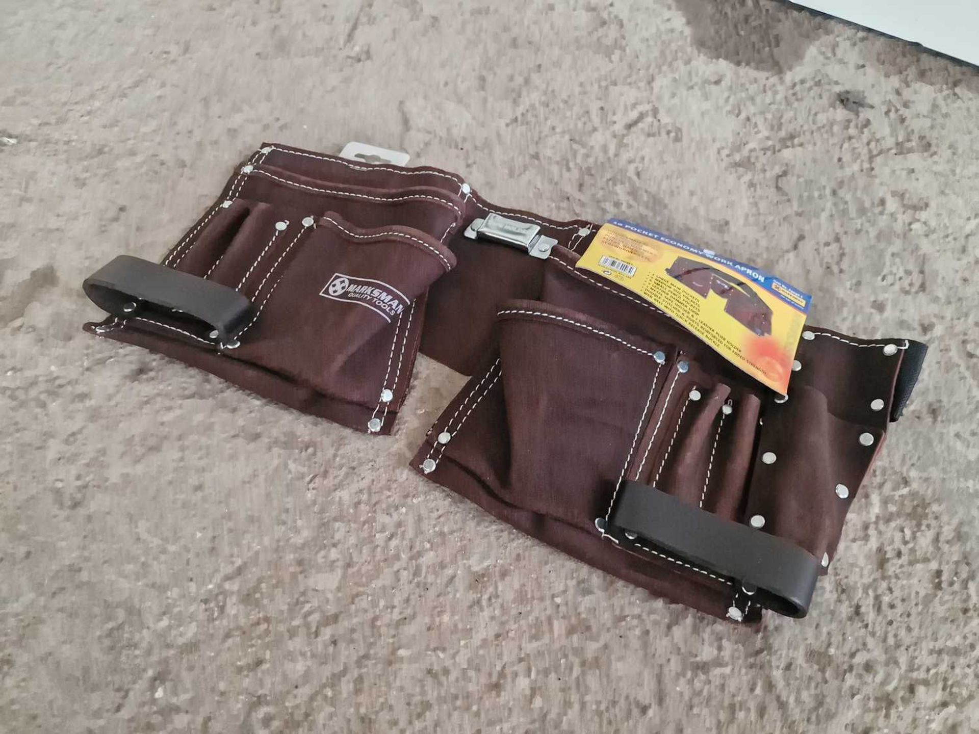 Marksman 10 Pocket Leather Tool Belt