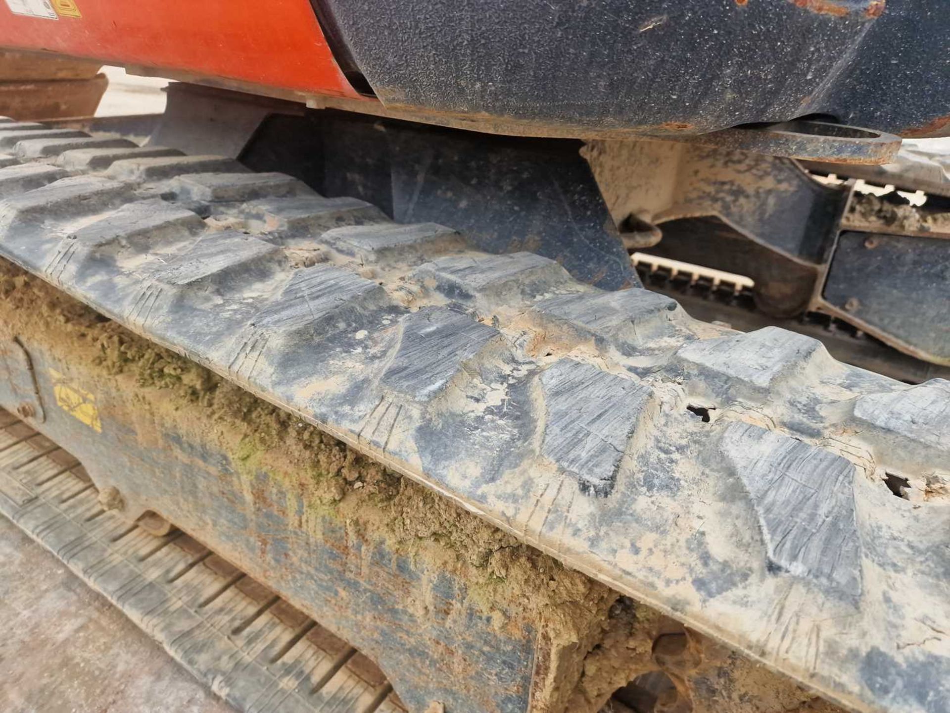 2016 Kubota U27-4 Rubber Tracks, Blade, Offset, Strickland Manual QH, Piped, 48", 24", 18" Bucket - Image 24 of 70