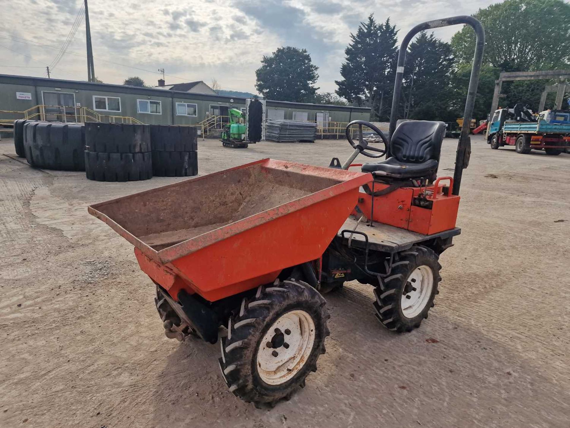 1998 Pel-Job ED750 750Kg High Tip Dumper, Roll Bar