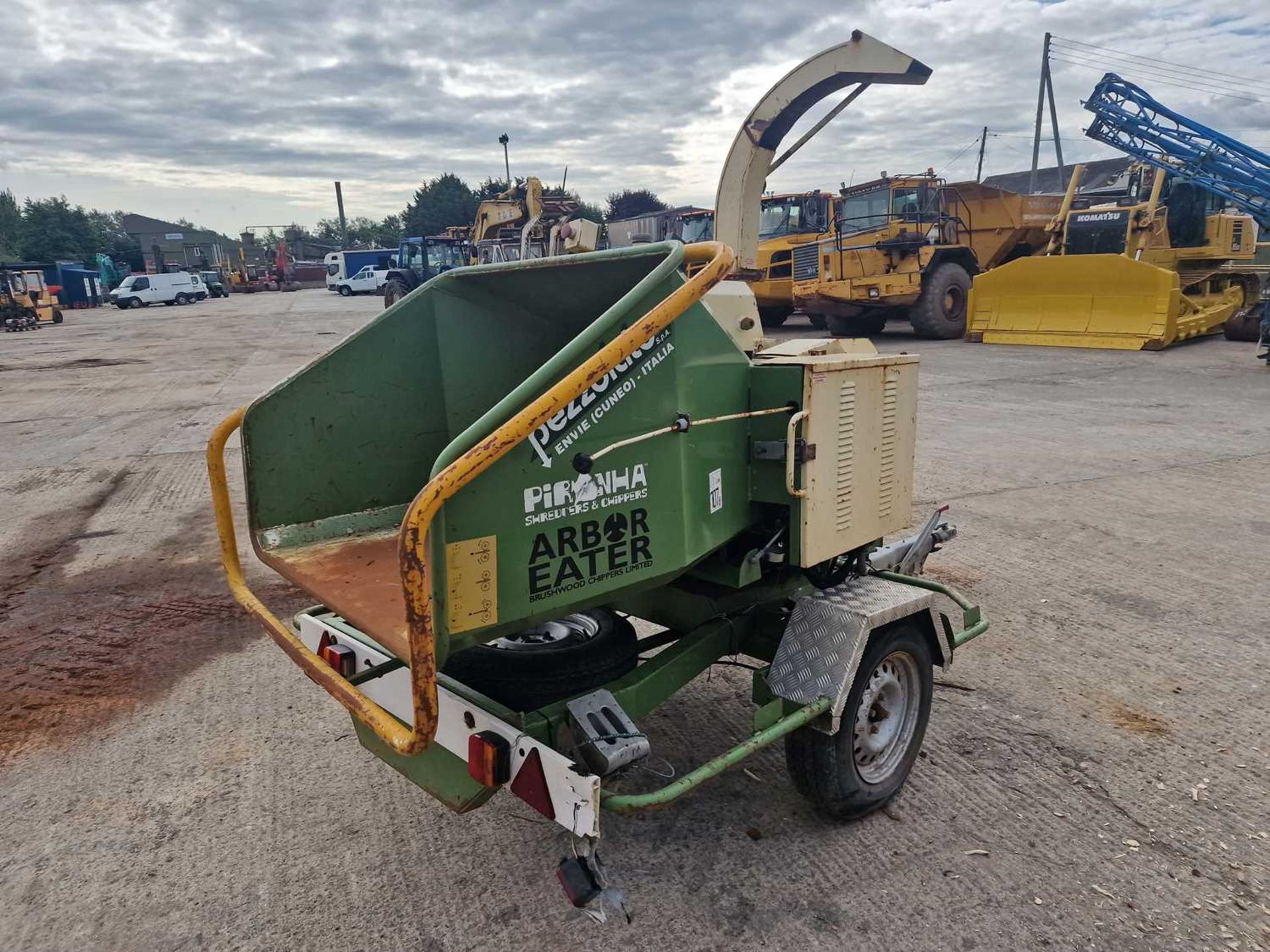 2007 Pezzola PZ150 Single Axle Wood Chipper, Lombardini Engine - Image 3 of 15